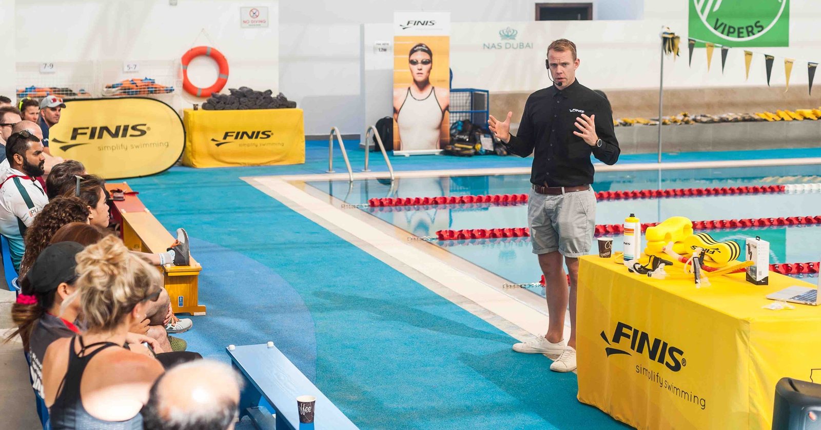 Pool-side coach workshop